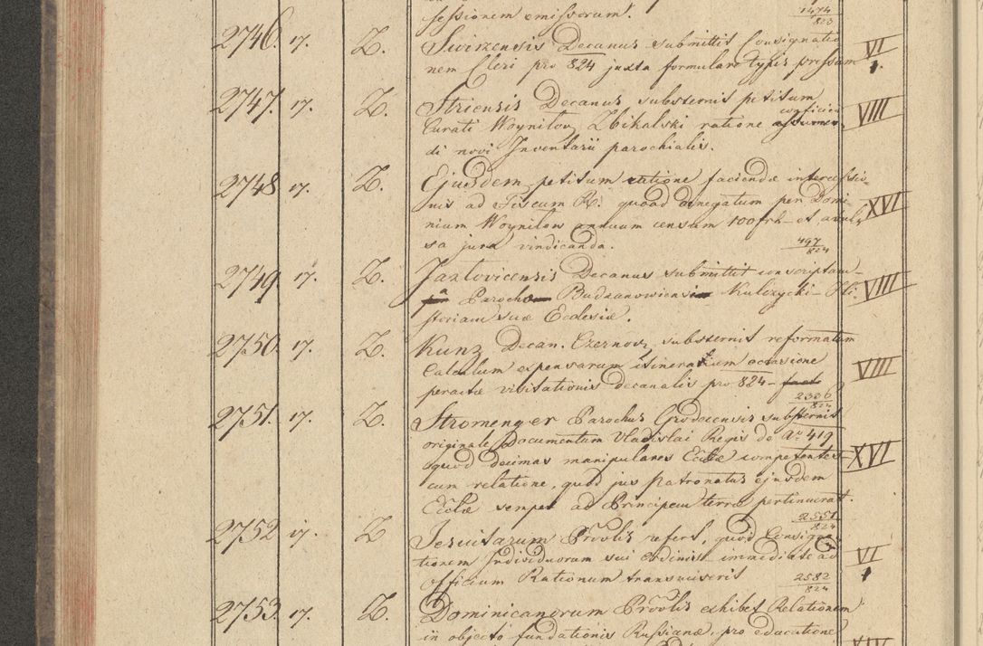 Zdjęcie nr 256 dla obiektu archiwalnego: Protocollon exhibitorum i Ecclesiastus ex anno 1824