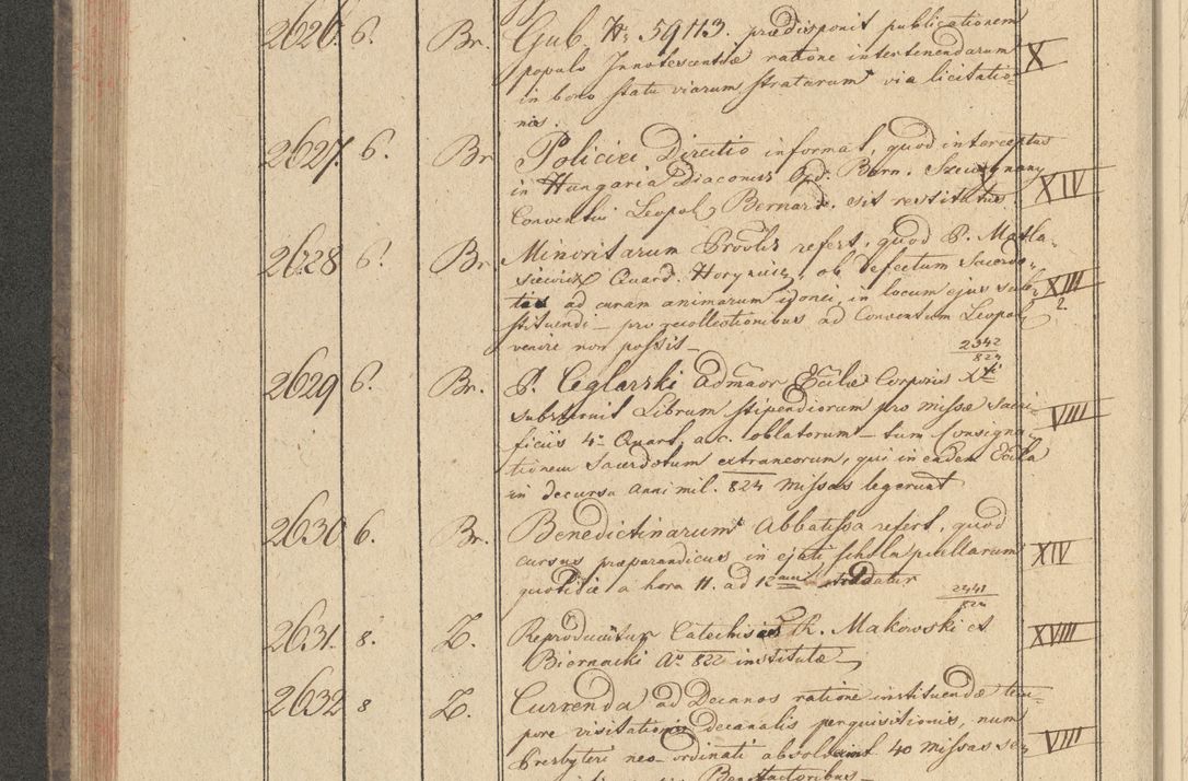 Zdjęcie nr 246 dla obiektu archiwalnego: Protocollon exhibitorum i Ecclesiastus ex anno 1824