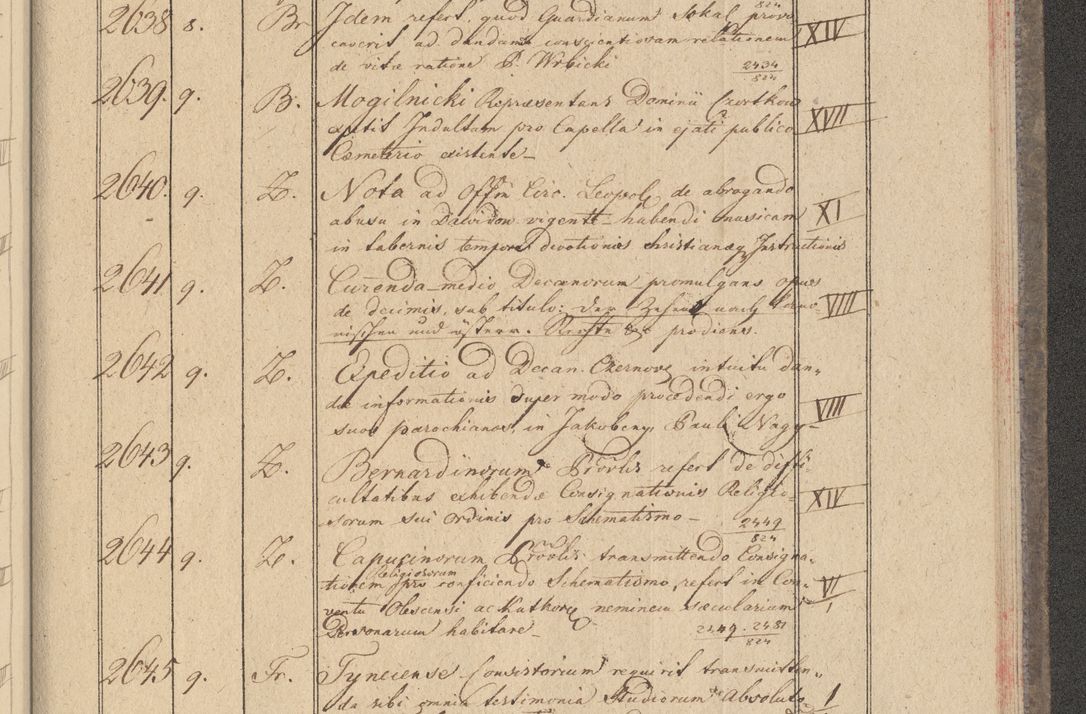 Zdjęcie nr 247 dla obiektu archiwalnego: Protocollon exhibitorum i Ecclesiastus ex anno 1824