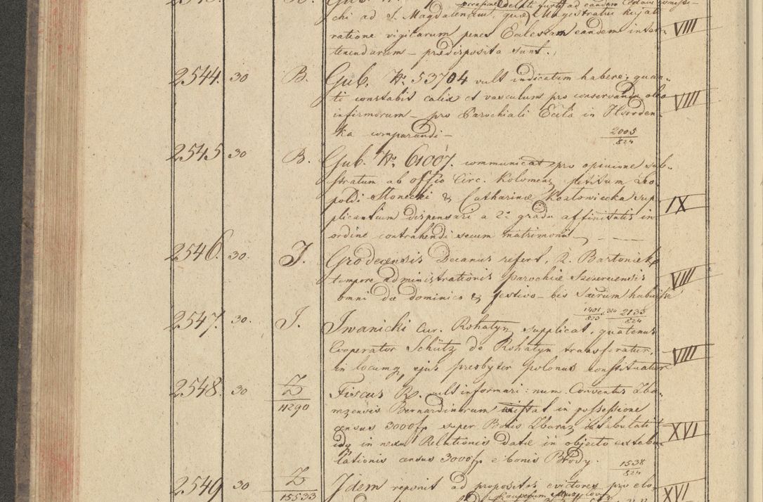 Zdjęcie nr 238 dla obiektu archiwalnego: Protocollon exhibitorum i Ecclesiastus ex anno 1824