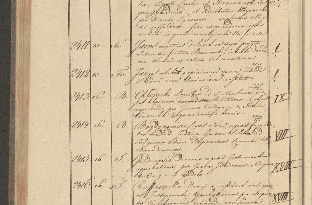 Zdjęcie nr 226 dla obiektu archiwalnego: Protocollon exhibitorum i Ecclesiastus ex anno 1824