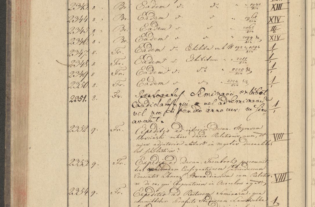 Zdjęcie nr 220 dla obiektu archiwalnego: Protocollon exhibitorum i Ecclesiastus ex anno 1824