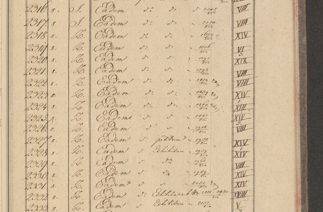 Zdjęcie nr 219 dla obiektu archiwalnego: Protocollon exhibitorum i Ecclesiastus ex anno 1824
