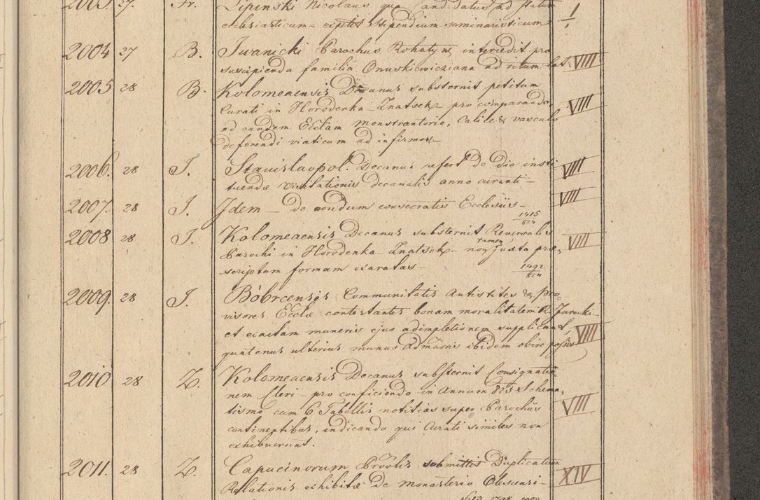 Zdjęcie nr 191 dla obiektu archiwalnego: Protocollon exhibitorum i Ecclesiastus ex anno 1824