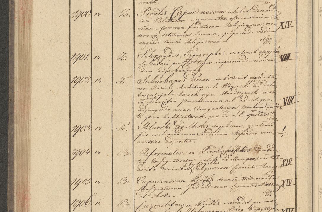 Zdjęcie nr 182 dla obiektu archiwalnego: Protocollon exhibitorum i Ecclesiastus ex anno 1824