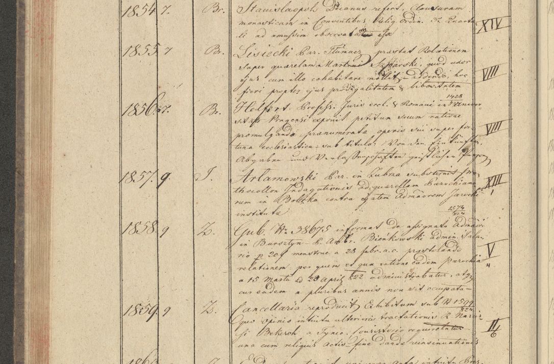 Zdjęcie nr 178 dla obiektu archiwalnego: Protocollon exhibitorum i Ecclesiastus ex anno 1824