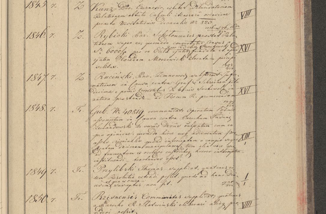 Zdjęcie nr 177 dla obiektu archiwalnego: Protocollon exhibitorum i Ecclesiastus ex anno 1824