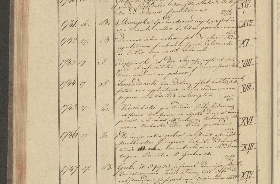 Zdjęcie nr 168 dla obiektu archiwalnego: Protocollon exhibitorum i Ecclesiastus ex anno 1824