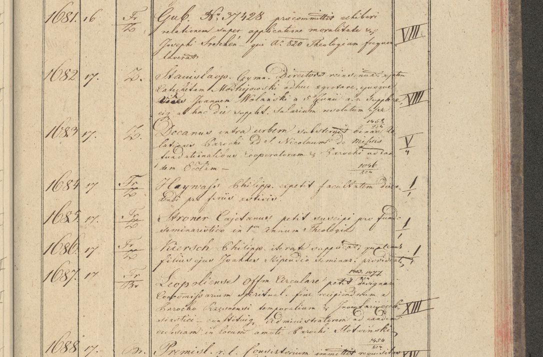 Zdjęcie nr 163 dla obiektu archiwalnego: Protocollon exhibitorum i Ecclesiastus ex anno 1824