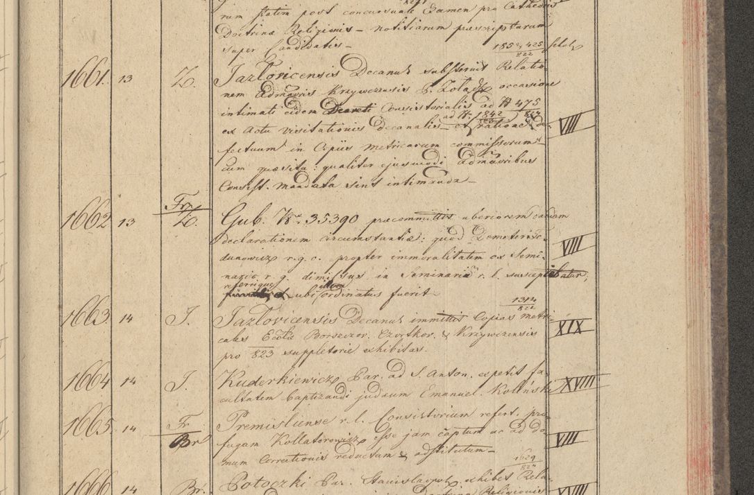 Zdjęcie nr 161 dla obiektu archiwalnego: Protocollon exhibitorum i Ecclesiastus ex anno 1824