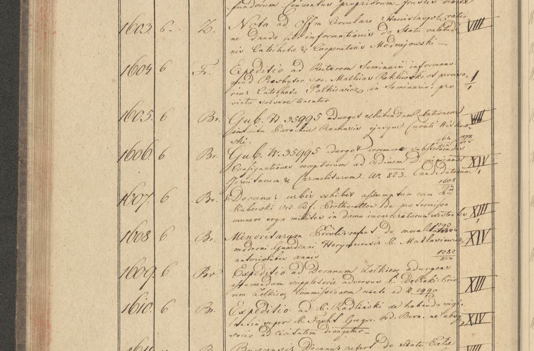 Zdjęcie nr 156 dla obiektu archiwalnego: Protocollon exhibitorum i Ecclesiastus ex anno 1824