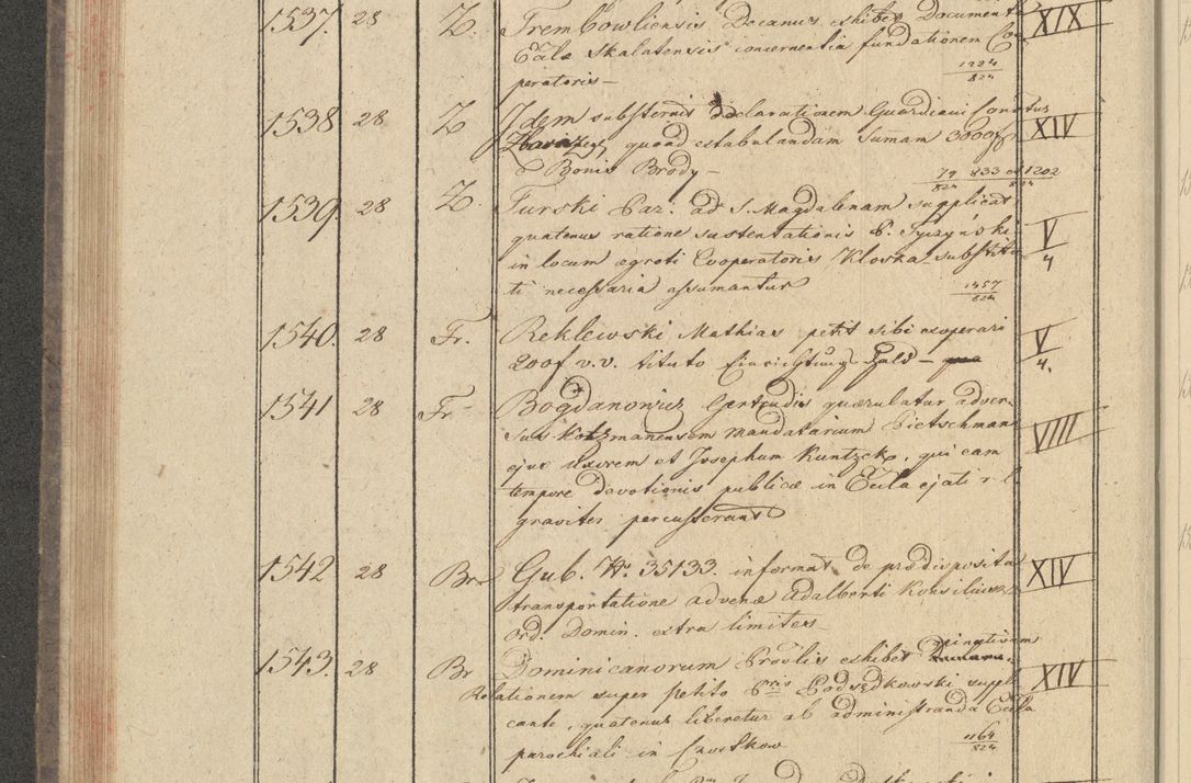 Zdjęcie nr 150 dla obiektu archiwalnego: Protocollon exhibitorum i Ecclesiastus ex anno 1824