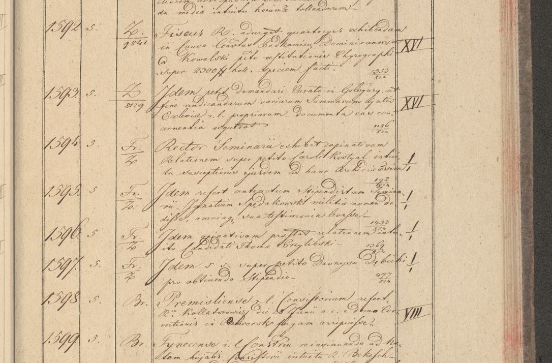 Zdjęcie nr 155 dla obiektu archiwalnego: Protocollon exhibitorum i Ecclesiastus ex anno 1824