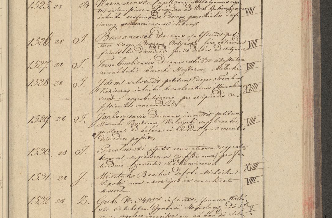 Zdjęcie nr 149 dla obiektu archiwalnego: Protocollon exhibitorum i Ecclesiastus ex anno 1824