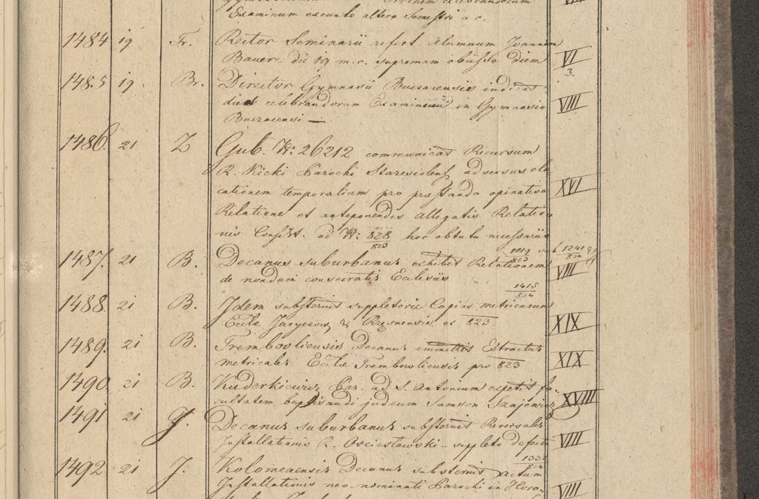 Zdjęcie nr 145 dla obiektu archiwalnego: Protocollon exhibitorum i Ecclesiastus ex anno 1824
