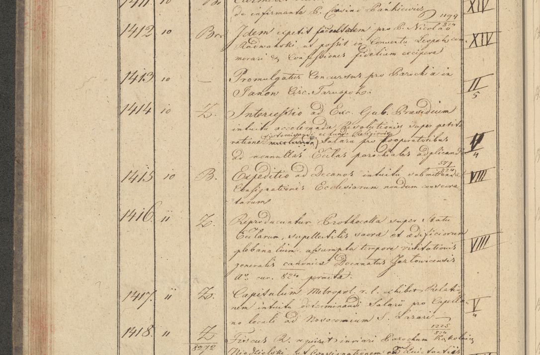 Zdjęcie nr 138 dla obiektu archiwalnego: Protocollon exhibitorum i Ecclesiastus ex anno 1824