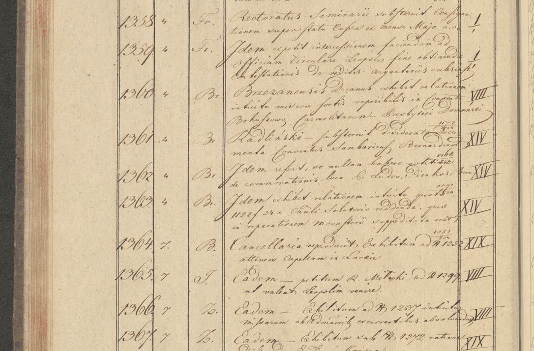 Zdjęcie nr 134 dla obiektu archiwalnego: Protocollon exhibitorum i Ecclesiastus ex anno 1824