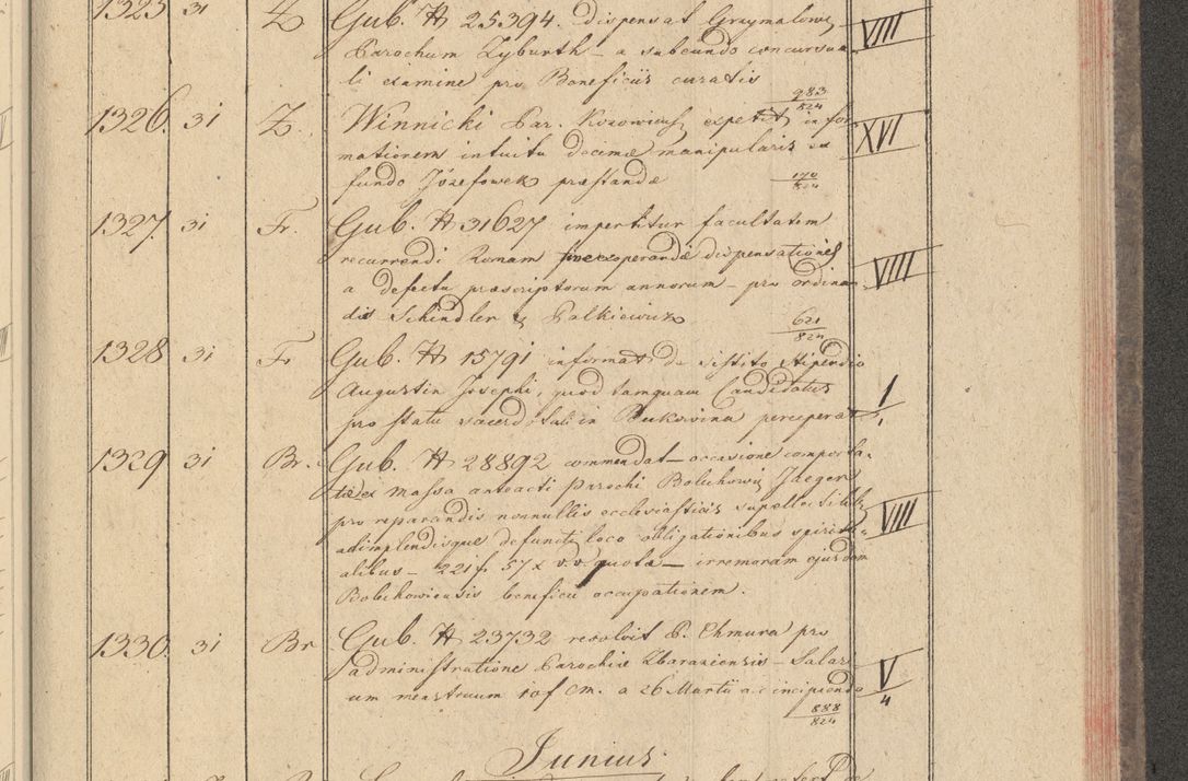 Zdjęcie nr 131 dla obiektu archiwalnego: Protocollon exhibitorum i Ecclesiastus ex anno 1824