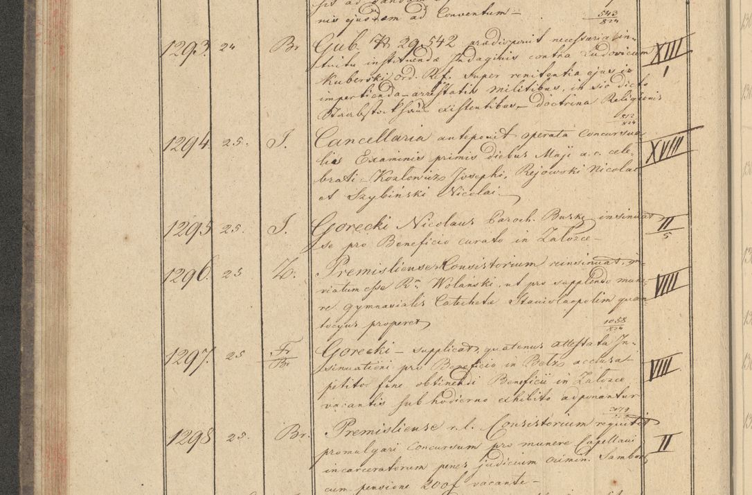 Zdjęcie nr 128 dla obiektu archiwalnego: Protocollon exhibitorum i Ecclesiastus ex anno 1824