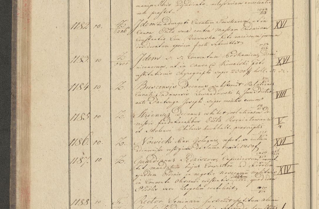 Zdjęcie nr 118 dla obiektu archiwalnego: Protocollon exhibitorum i Ecclesiastus ex anno 1824