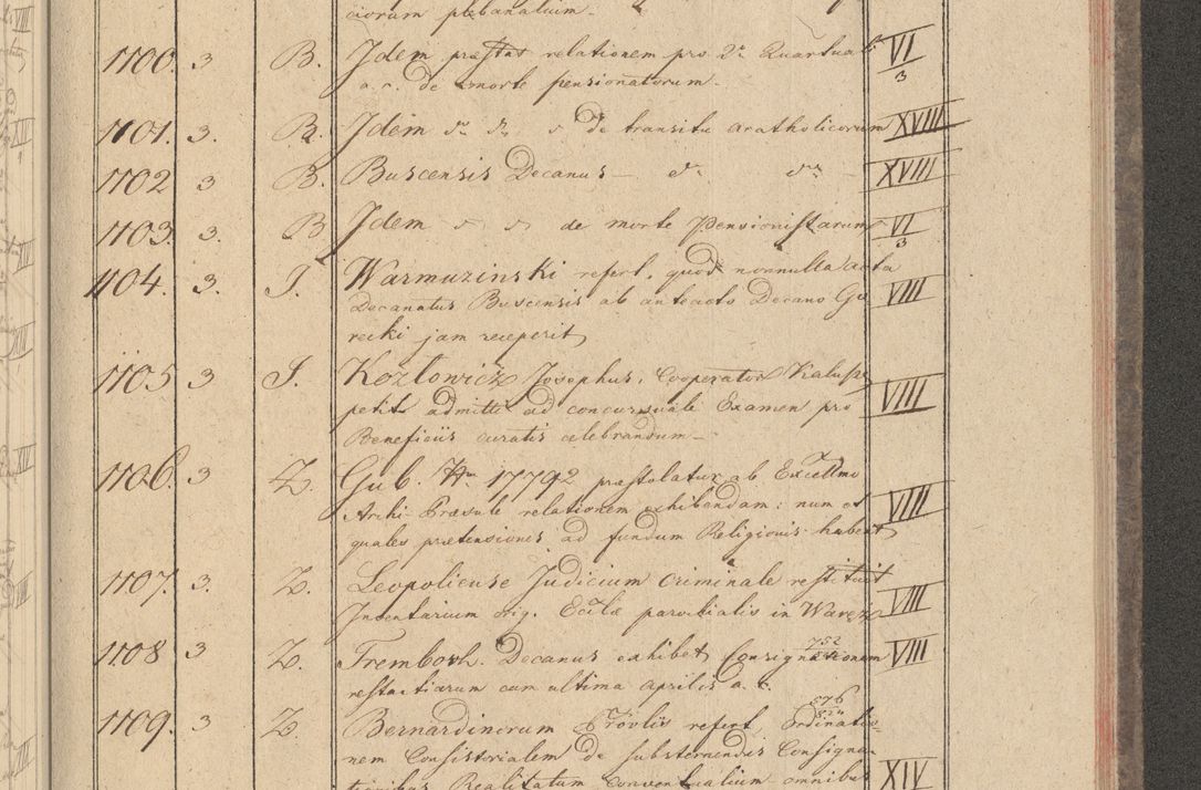 Zdjęcie nr 111 dla obiektu archiwalnego: Protocollon exhibitorum i Ecclesiastus ex anno 1824
