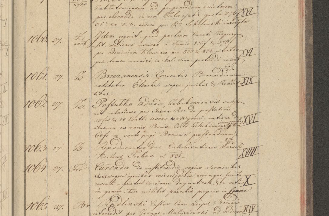 Zdjęcie nr 107 dla obiektu archiwalnego: Protocollon exhibitorum i Ecclesiastus ex anno 1824