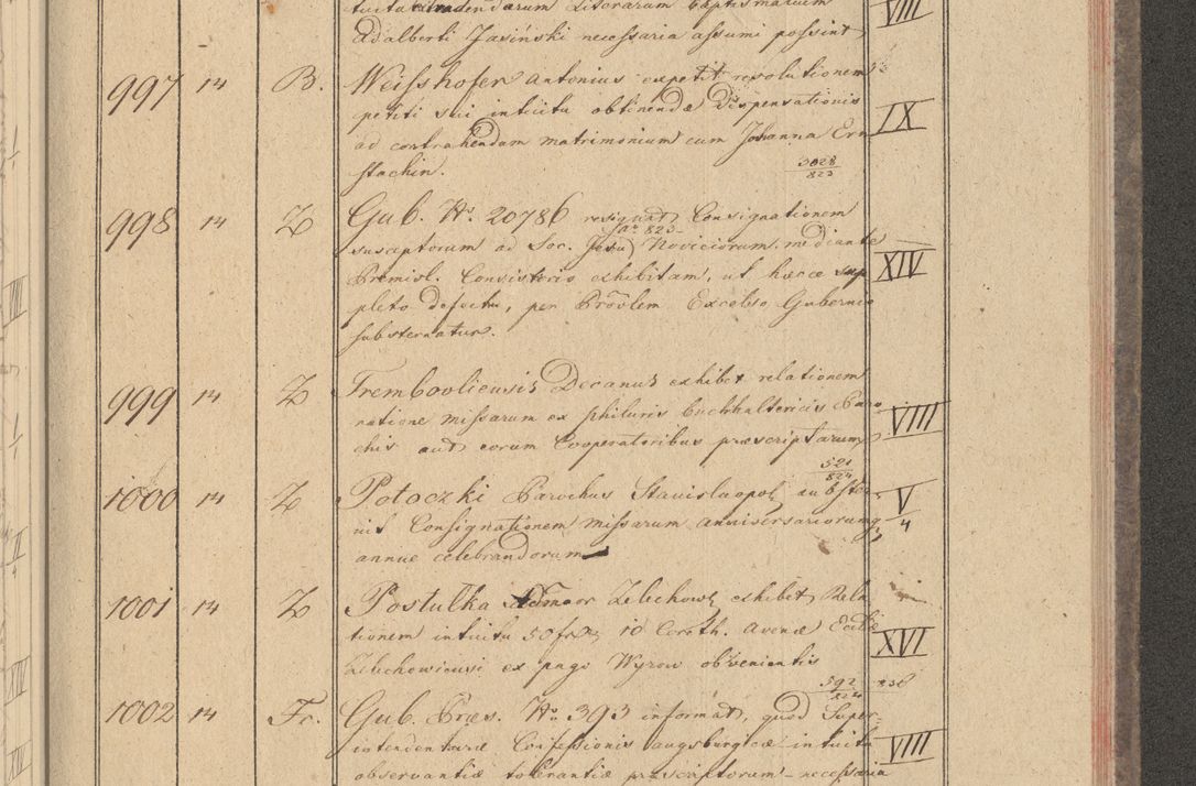 Zdjęcie nr 101 dla obiektu archiwalnego: Protocollon exhibitorum i Ecclesiastus ex anno 1824