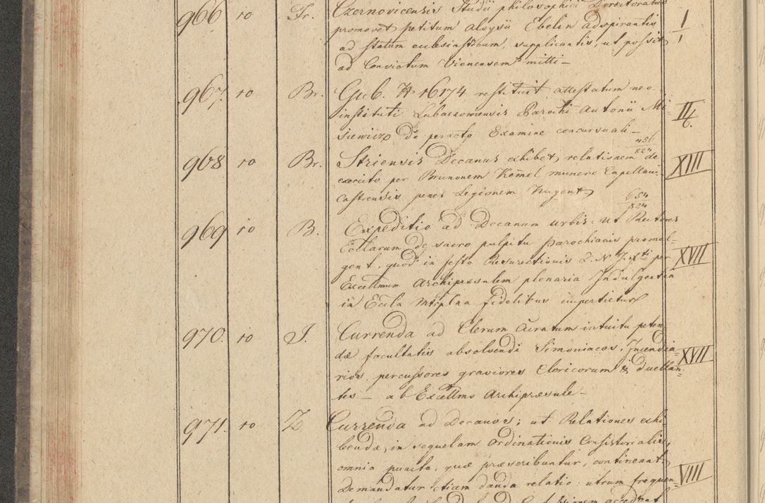 Zdjęcie nr 98 dla obiektu archiwalnego: Protocollon exhibitorum i Ecclesiastus ex anno 1824