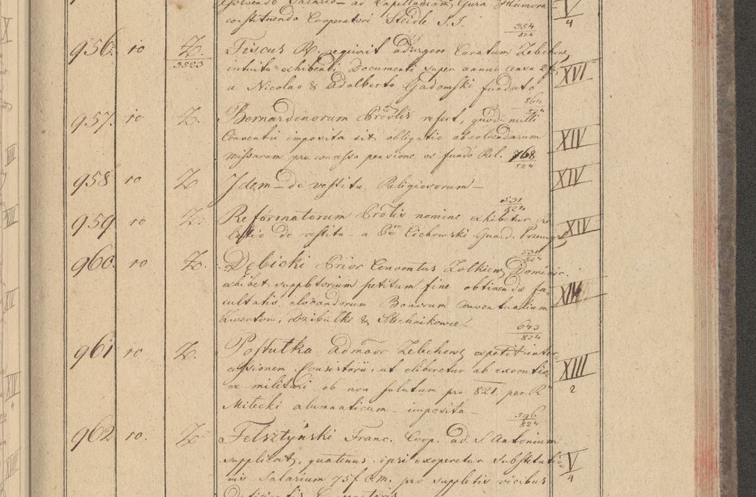Zdjęcie nr 97 dla obiektu archiwalnego: Protocollon exhibitorum i Ecclesiastus ex anno 1824