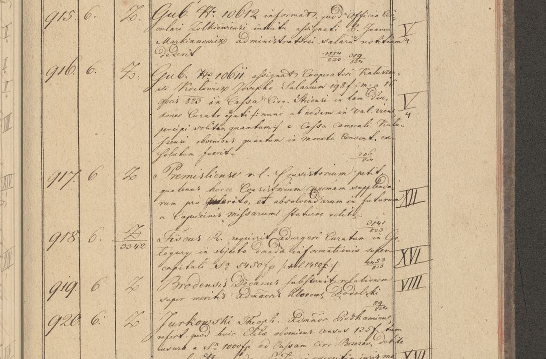 Zdjęcie nr 93 dla obiektu archiwalnego: Protocollon exhibitorum i Ecclesiastus ex anno 1824