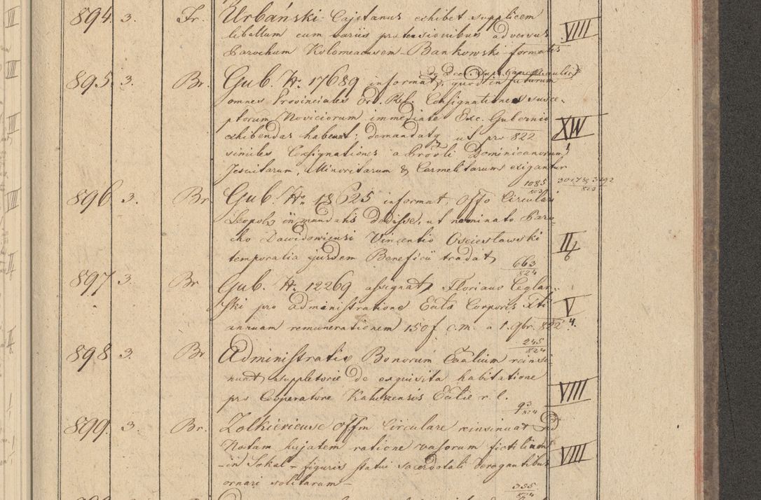 Zdjęcie nr 91 dla obiektu archiwalnego: Protocollon exhibitorum i Ecclesiastus ex anno 1824