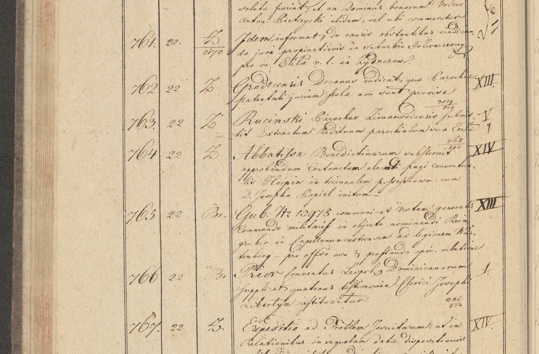 Zdjęcie nr 78 dla obiektu archiwalnego: Protocollon exhibitorum i Ecclesiastus ex anno 1824