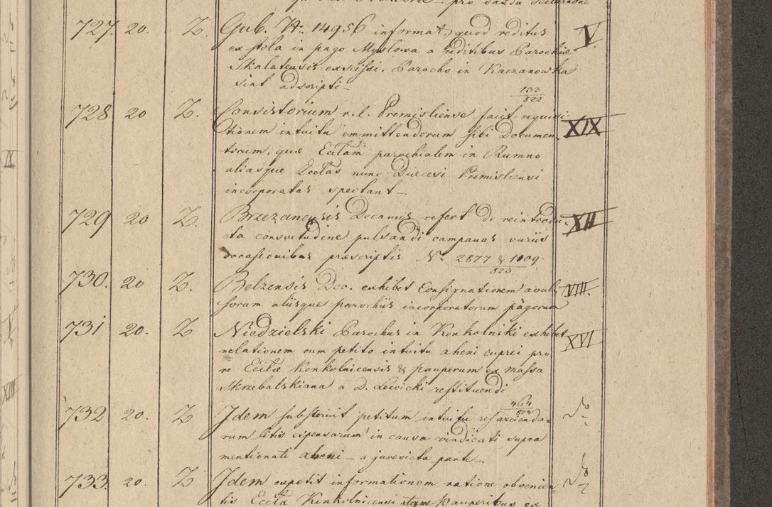 Zdjęcie nr 75 dla obiektu archiwalnego: Protocollon exhibitorum i Ecclesiastus ex anno 1824