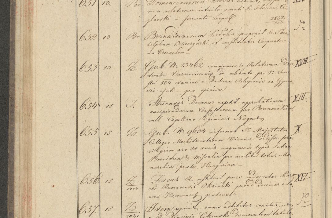 Zdjęcie nr 68 dla obiektu archiwalnego: Protocollon exhibitorum i Ecclesiastus ex anno 1824