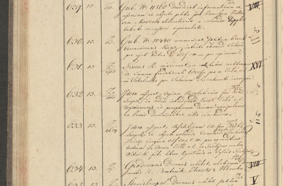 Zdjęcie nr 66 dla obiektu archiwalnego: Protocollon exhibitorum i Ecclesiastus ex anno 1824