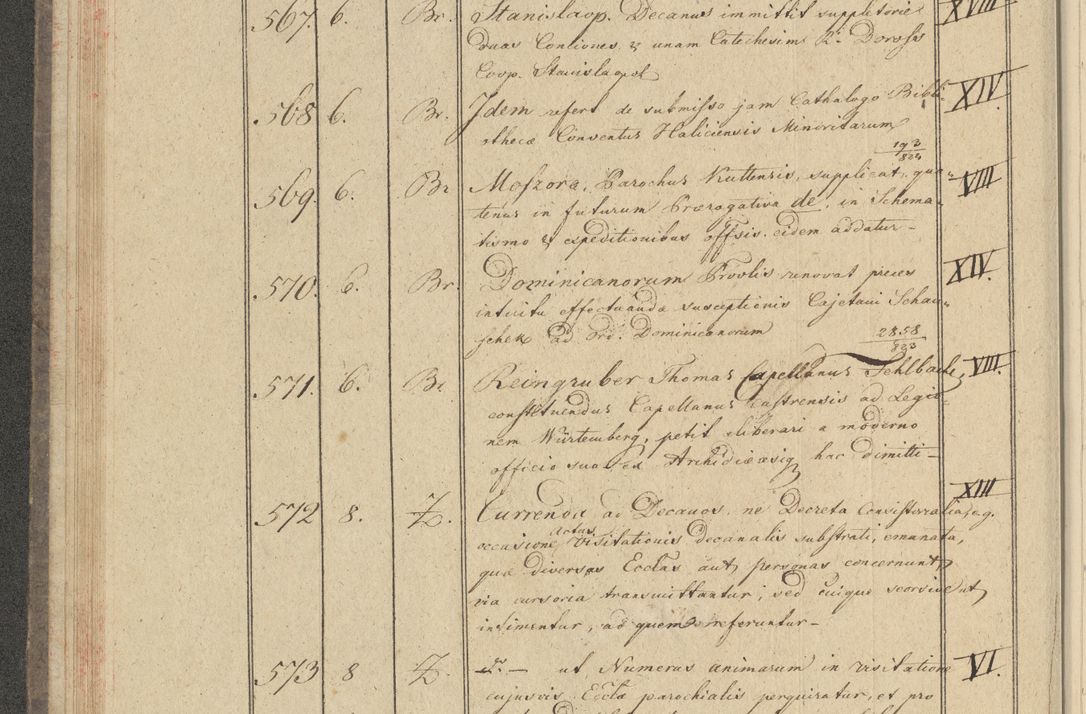 Zdjęcie nr 60 dla obiektu archiwalnego: Protocollon exhibitorum i Ecclesiastus ex anno 1824