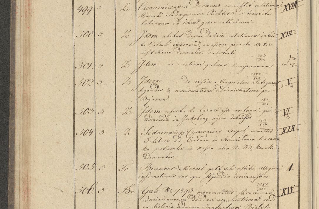 Zdjęcie nr 54 dla obiektu archiwalnego: Protocollon exhibitorum i Ecclesiastus ex anno 1824
