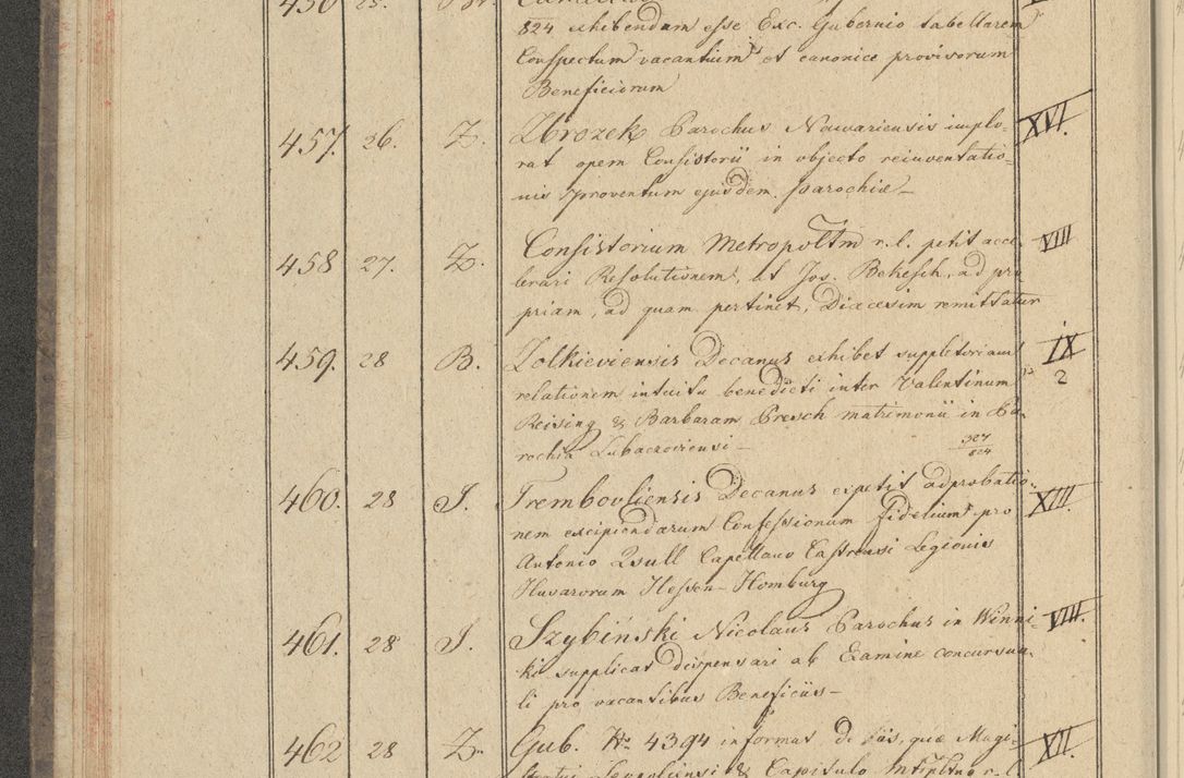 Zdjęcie nr 50 dla obiektu archiwalnego: Protocollon exhibitorum i Ecclesiastus ex anno 1824