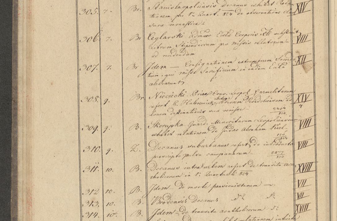 Zdjęcie nr 36 dla obiektu archiwalnego: Protocollon exhibitorum i Ecclesiastus ex anno 1824