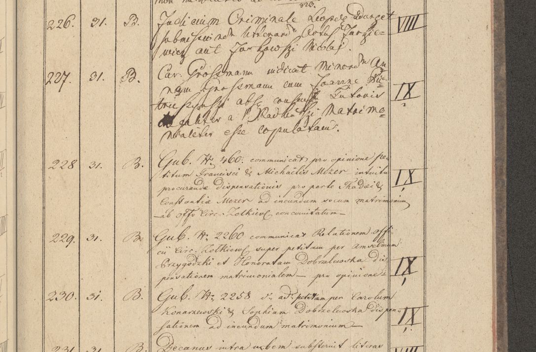 Zdjęcie nr 29 dla obiektu archiwalnego: Protocollon exhibitorum i Ecclesiastus ex anno 1824