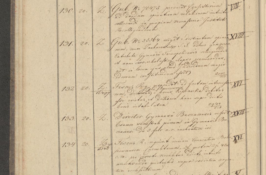 Zdjęcie nr 20 dla obiektu archiwalnego: Protocollon exhibitorum i Ecclesiastus ex anno 1824