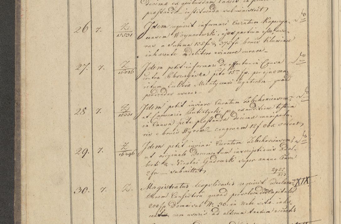 Zdjęcie nr 8 dla obiektu archiwalnego: Protocollon exhibitorum i Ecclesiastus ex anno 1824