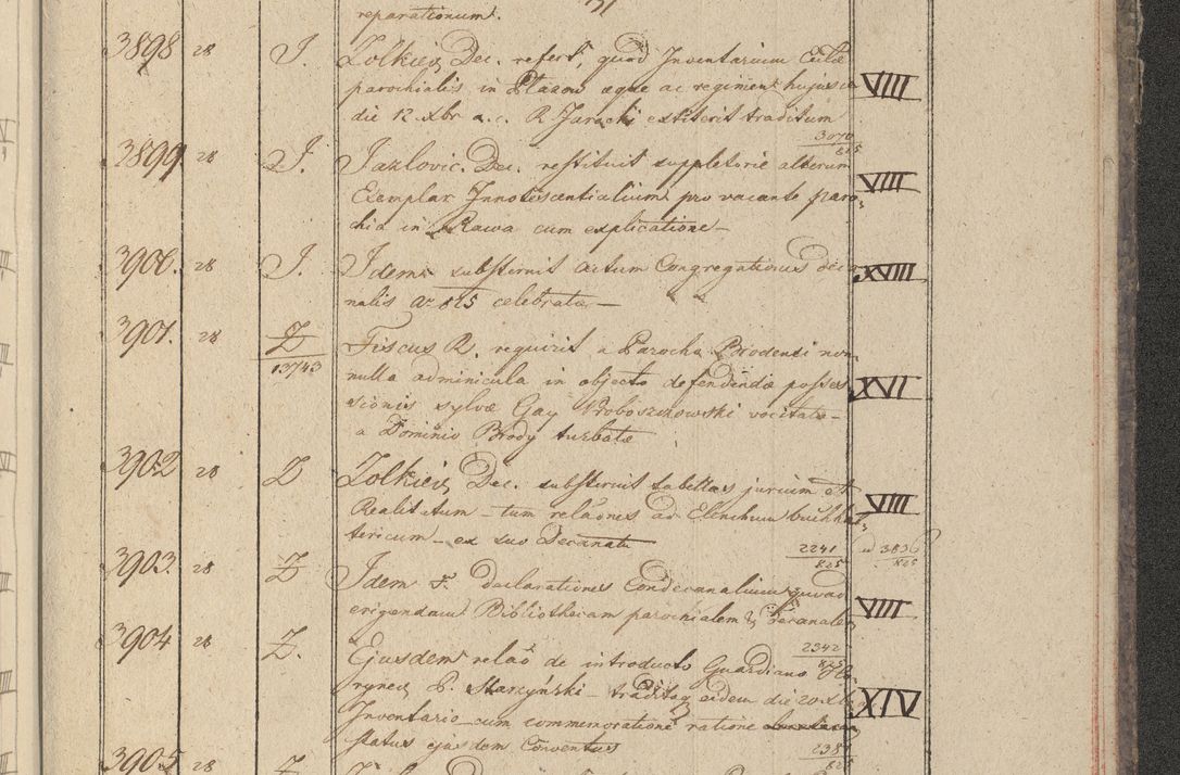 Zdjęcie nr 390 dla obiektu archiwalnego: Protocollon exhibitorum in Ecclesiasticis ex anno 1825