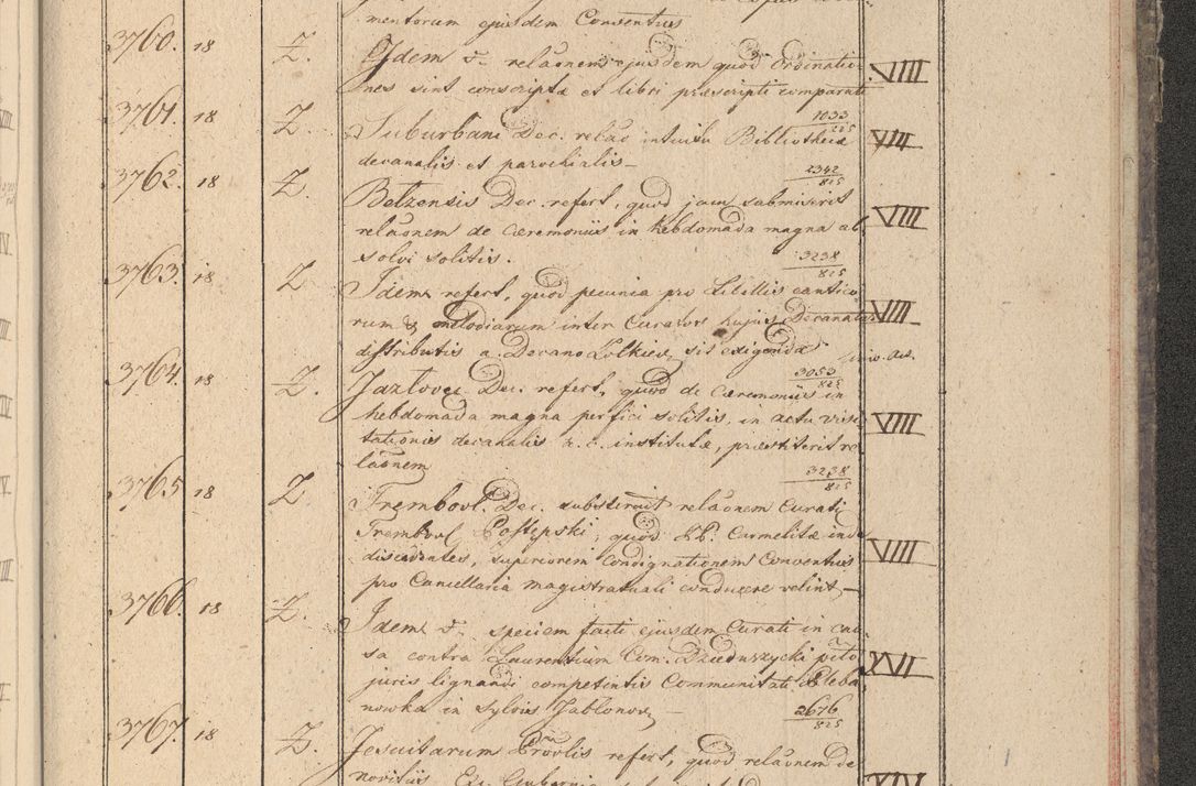 Zdjęcie nr 378 dla obiektu archiwalnego: Protocollon exhibitorum in Ecclesiasticis ex anno 1825