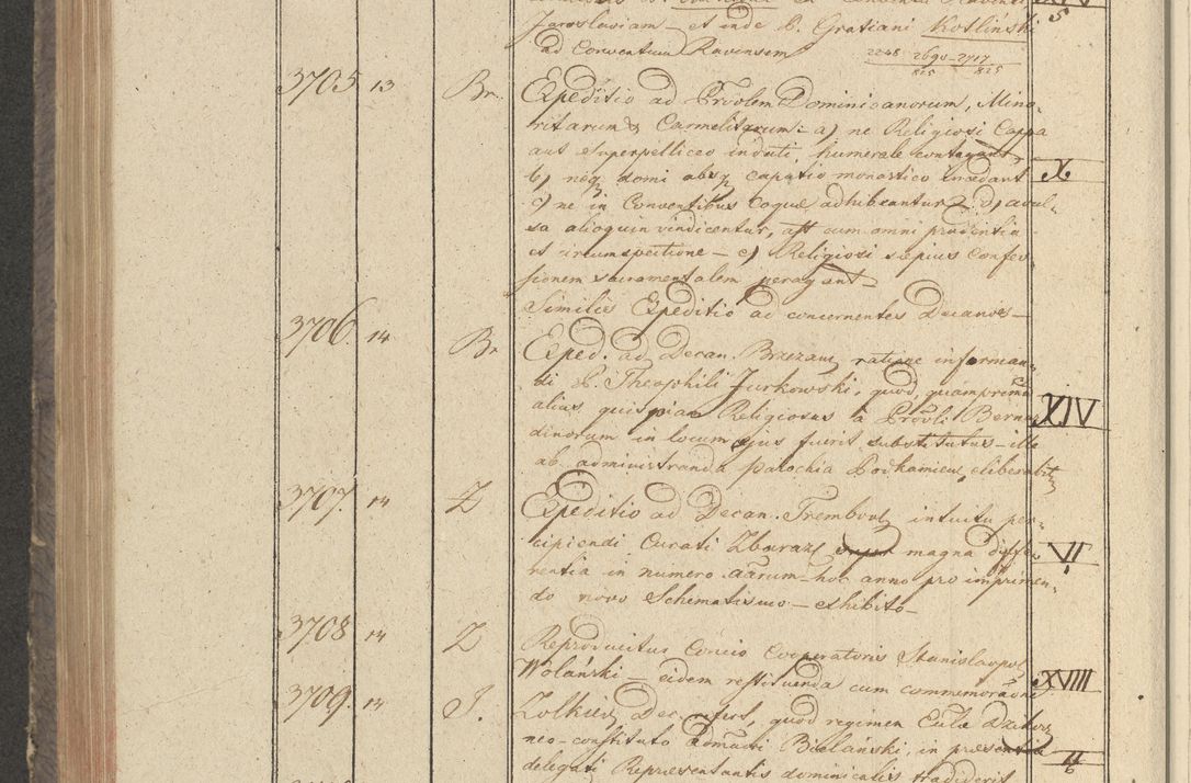 Zdjęcie nr 373 dla obiektu archiwalnego: Protocollon exhibitorum in Ecclesiasticis ex anno 1825