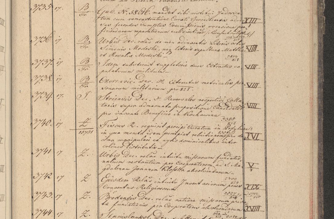 Zdjęcie nr 376 dla obiektu archiwalnego: Protocollon exhibitorum in Ecclesiasticis ex anno 1825