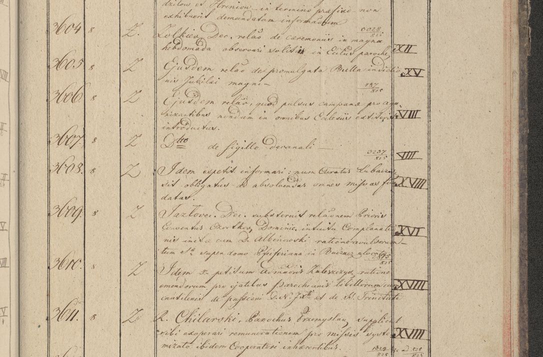 Zdjęcie nr 364 dla obiektu archiwalnego: Protocollon exhibitorum in Ecclesiasticis ex anno 1825