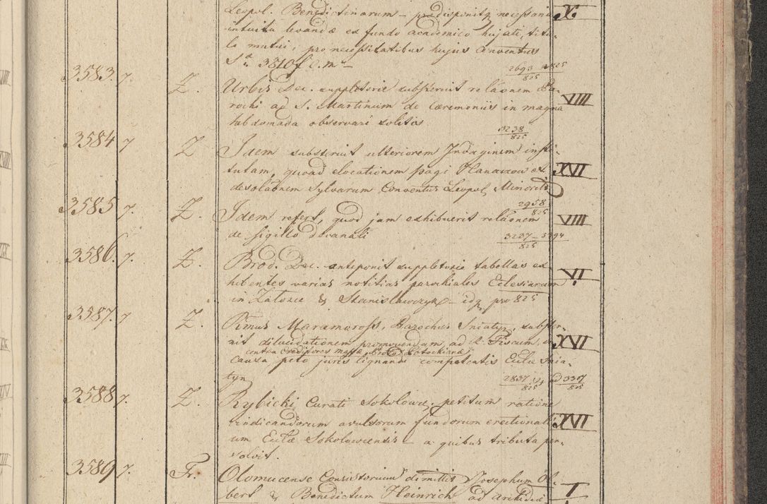 Zdjęcie nr 362 dla obiektu archiwalnego: Protocollon exhibitorum in Ecclesiasticis ex anno 1825