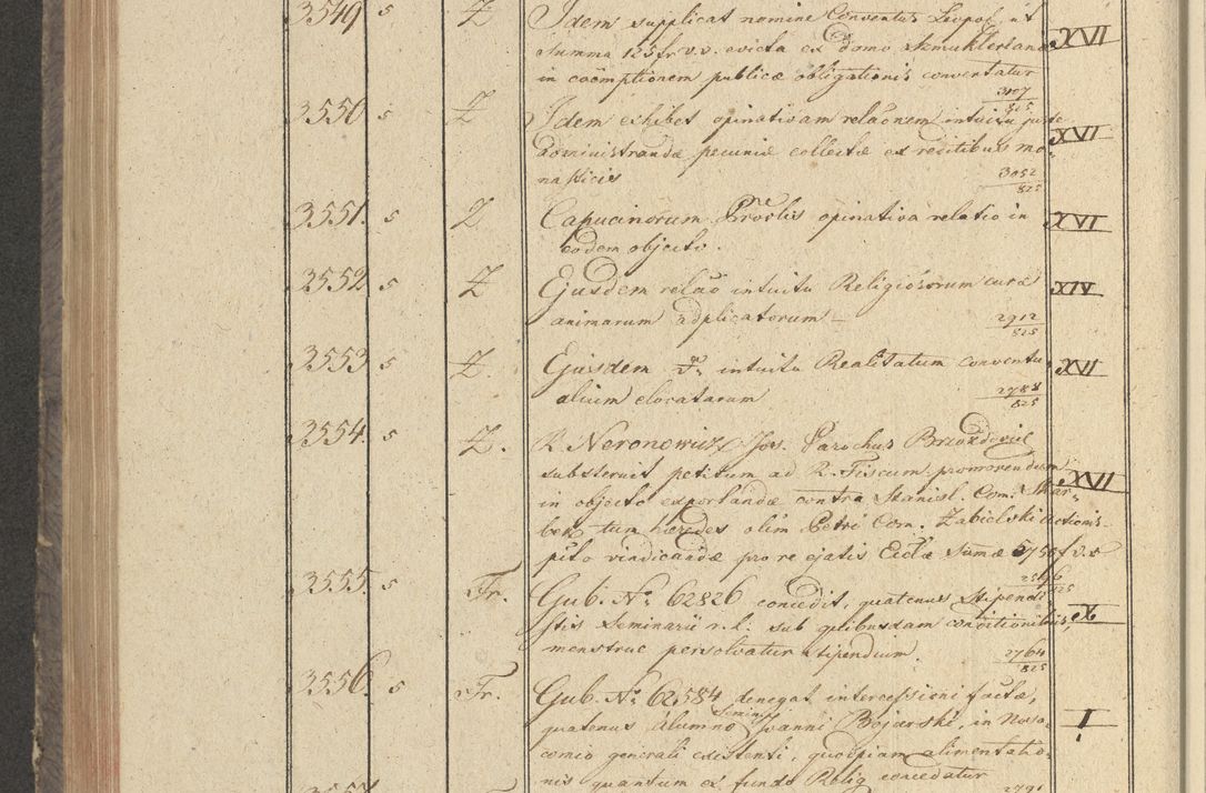 Zdjęcie nr 359 dla obiektu archiwalnego: Protocollon exhibitorum in Ecclesiasticis ex anno 1825