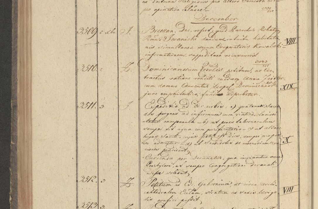 Zdjęcie nr 355 dla obiektu archiwalnego: Protocollon exhibitorum in Ecclesiasticis ex anno 1825